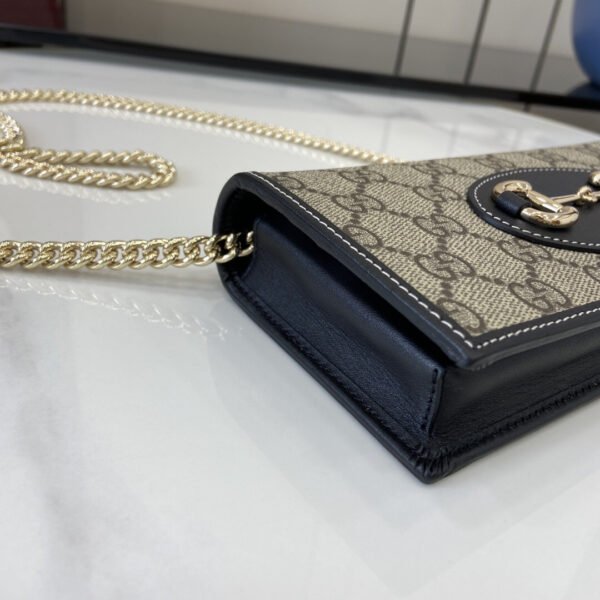 621892 FAD6L 9741 (2) GUCCI HORSEBIT 1955 WALLET ON CHAIN
