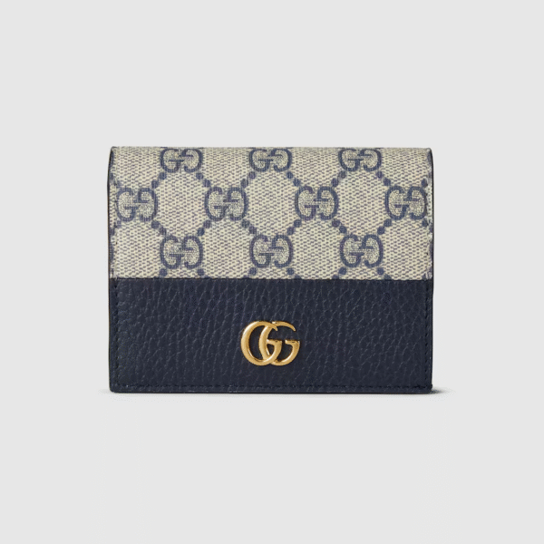 658610 17WAG 4041 (1) BI-COLOR GG MARMONT SMALL WALLET