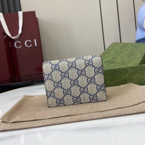 658610 17WAG 4041 (2) BI-COLOR GG MARMONT SMALL WALLET