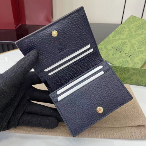 658610 17WAG 4041 (3) BI-COLOR GG MARMONT SMALL WALLET