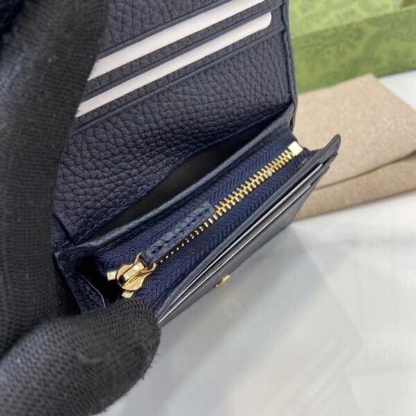 658610 17WAG 4041 (7) BI-COLOR GG MARMONT SMALL WALLET