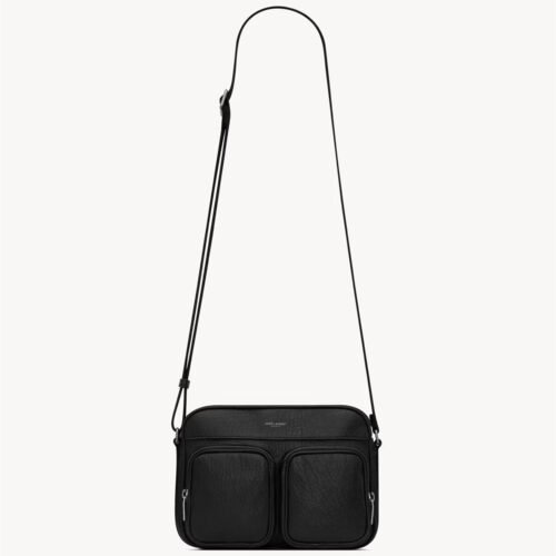 CITY SAINT LAURENT CAMERA BAG IN GRAINED LEATHER