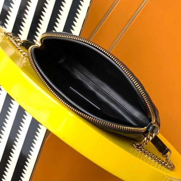 GABY ZIPPERED POUCH IN LAMBSKIN