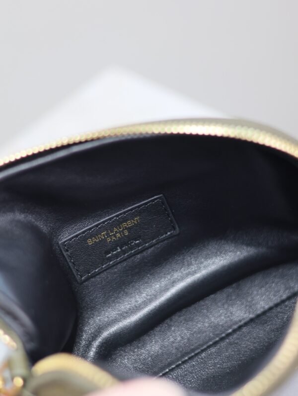 GABY ZIPPERED POUCH IN LAMBSKIN