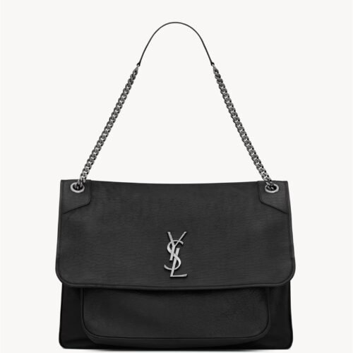 755857AACIA1000 (1) NIKI OVERSIZED IN GRAINED LAMBSKIN