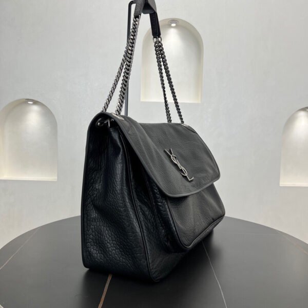 NIKI OVERSIZED IN GRAINED LAMBSKIN