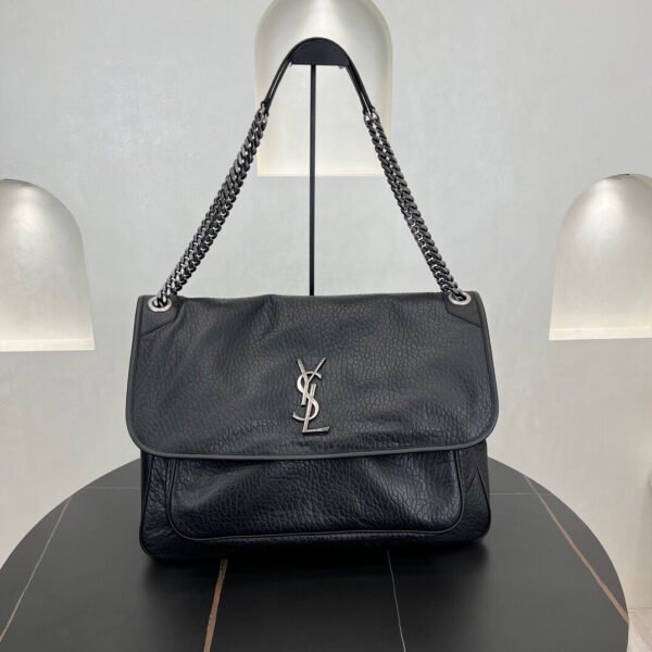 NIKI OVERSIZED IN GRAINED LAMBSKIN