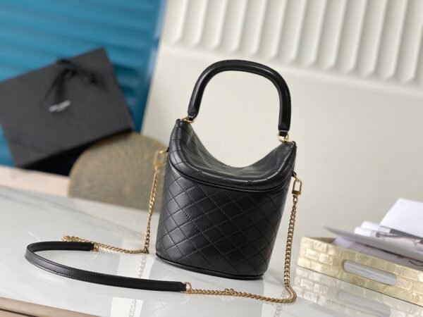 7639611EL071000 (6) GABY BUCKET BAG IN LAMBSKIN