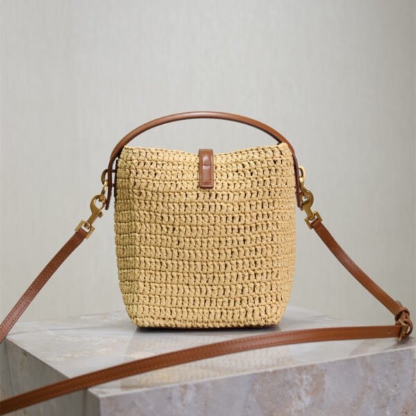 765870GAAFC2080 (5) LE 37 MINI IN RAFFIA