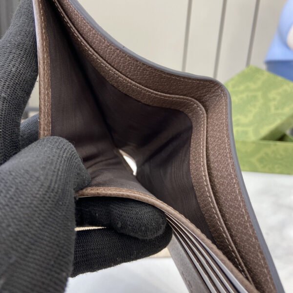 BROWN INTERIOR GG BI-FOLD WALLET