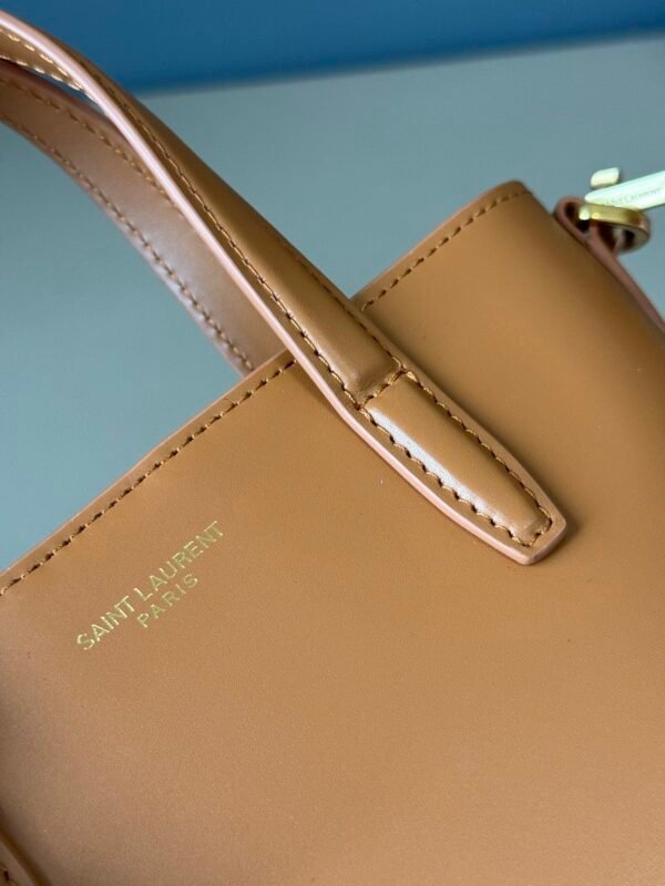 773995AADDI2536 (1) MINI TOY SHOPPING SAINT LAURENT IN BOX LEATHER