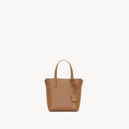 MINI TOY SHOPPING SAINT LAURENT IN BOX LEATHER