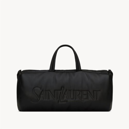 797640AACIW1000 (1) SAINT LAURENT DUFFLE IN LAMBSKIN