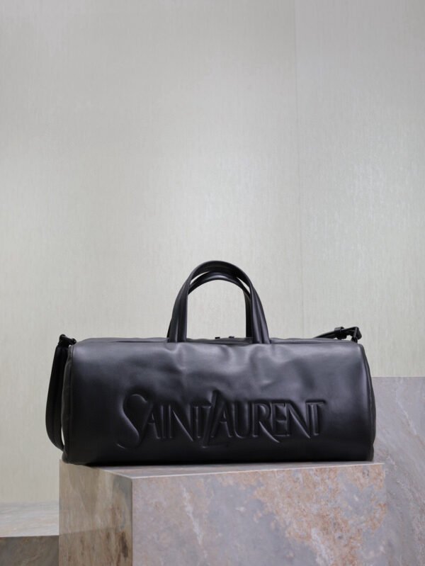 797640AACIW1000 (6) SAINT LAURENT DUFFLE IN LAMBSKIN