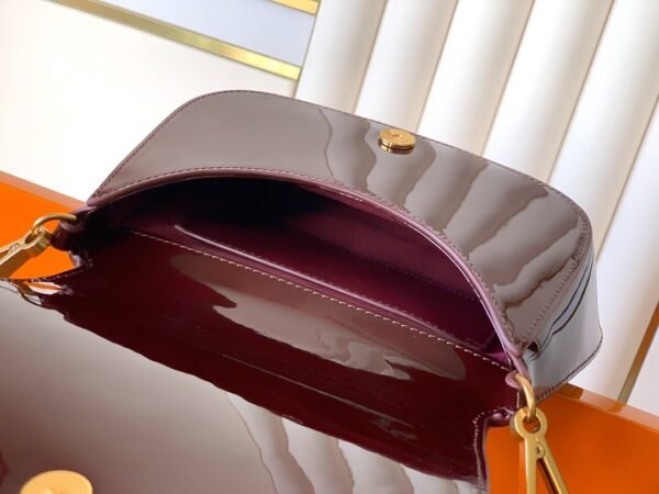 MINI VOLTAIRE TOP HANDLE BAG IN PATENT LEATHER