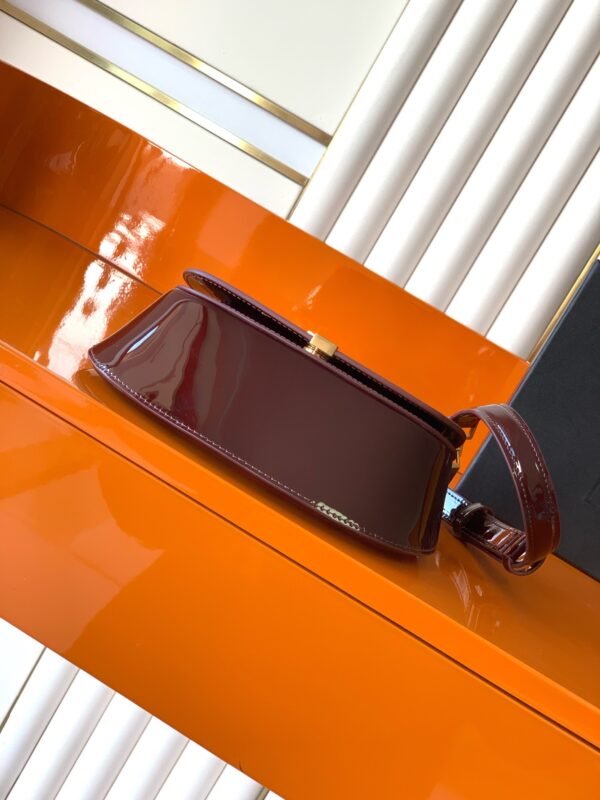 MINI VOLTAIRE TOP HANDLE BAG IN PATENT LEATHER