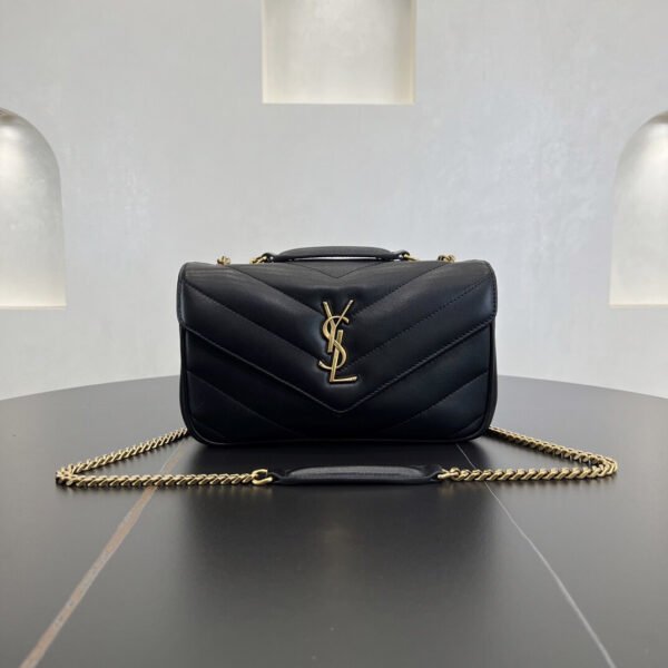 LOULOU SMALL IN MATELASSÉ LAMBSKIN