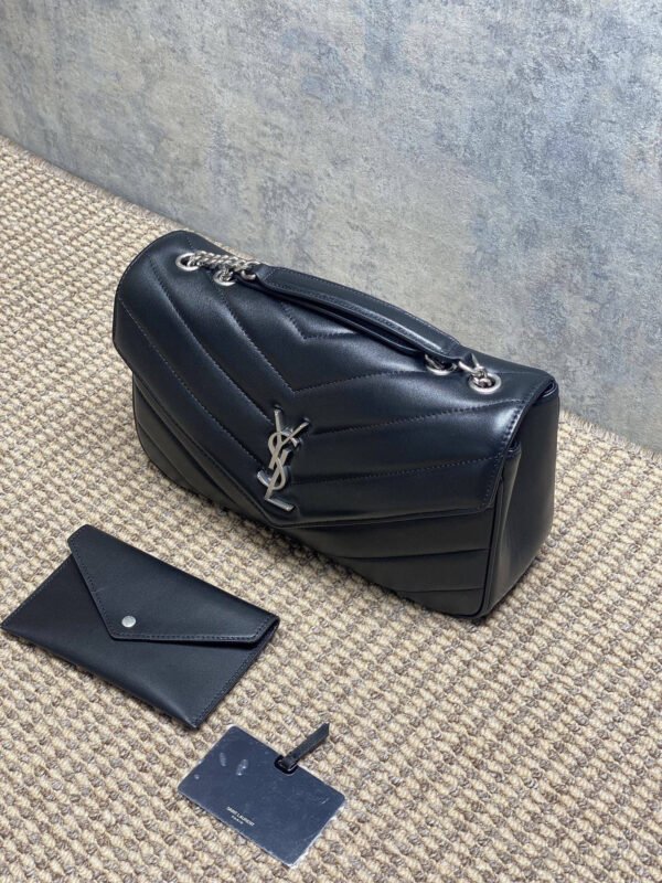 801439AAE4Y1000 (3) LOULOU MEDIUM IN MATELASSÉ LAMBSKIN