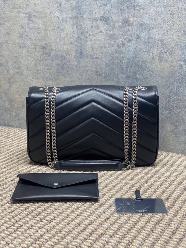 801439AAE4Y1000 (4) LOULOU MEDIUM IN MATELASSÉ LAMBSKIN