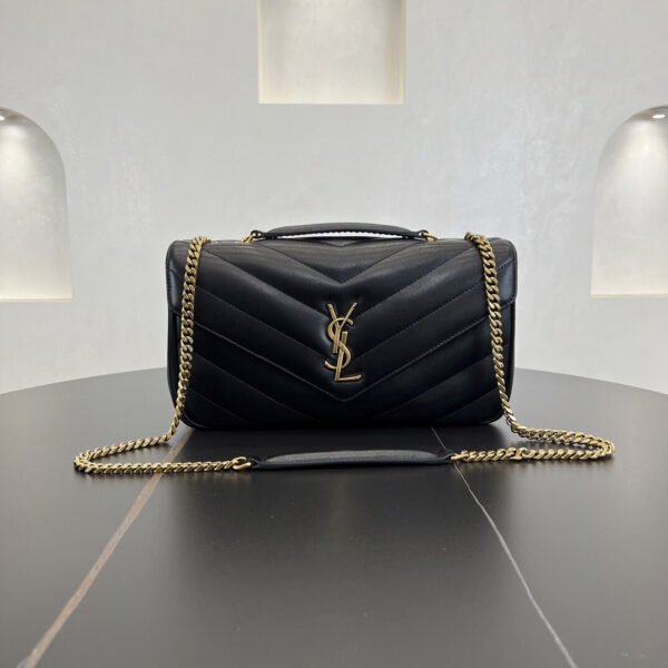 801439AAEAX1000 (2) LOULOU MEDIUM IN MATELASSÉ LAMBSKIN