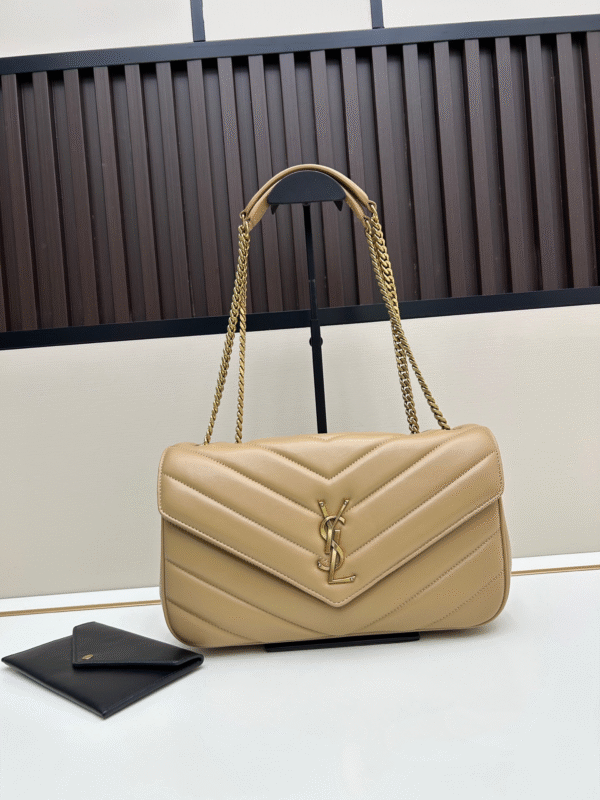 LOULOU MEDIUM IN MATELASSÉ LAMBSKIN