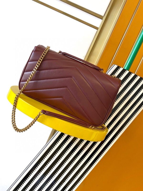 LOULOU MEDIUM IN MATELASSÉ LAMBSKIN