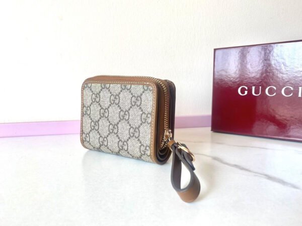 GG EMBLEM ZIP MINI WALLET