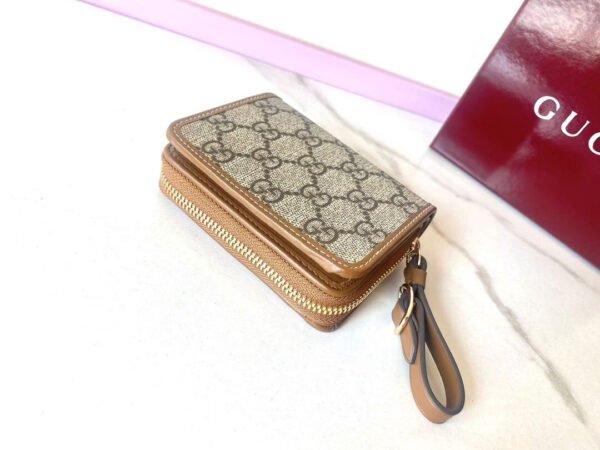 GG EMBLEM ZIP MINI WALLET