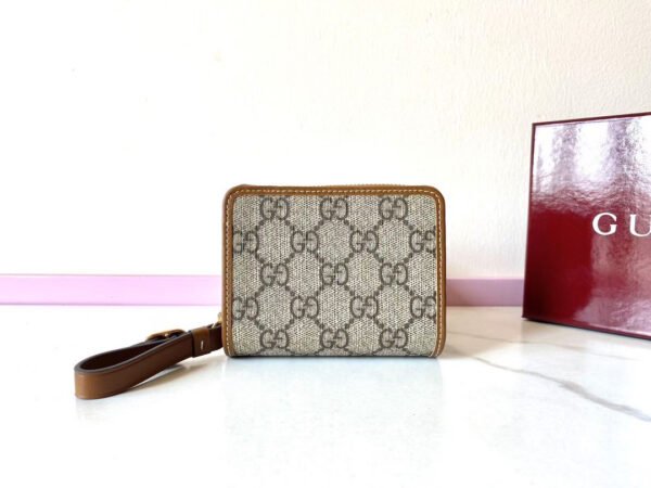 GG EMBLEM ZIP MINI WALLET