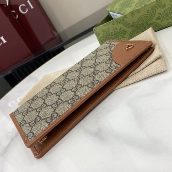 GG EMBLEM CONTINENTAL WALLET