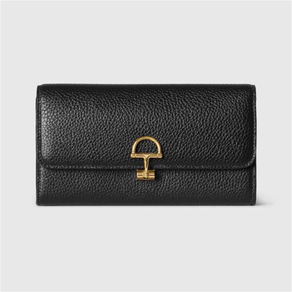 828147 AAEAO 1000 (1) GUCCI SOFTBIT CONTINENTAL WALLET