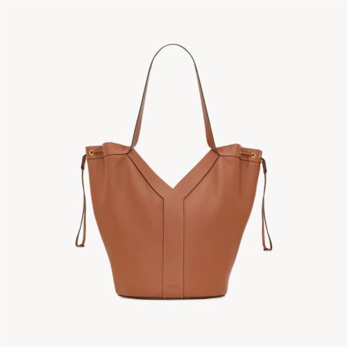 Y LARGE HOBO IN LEATHER