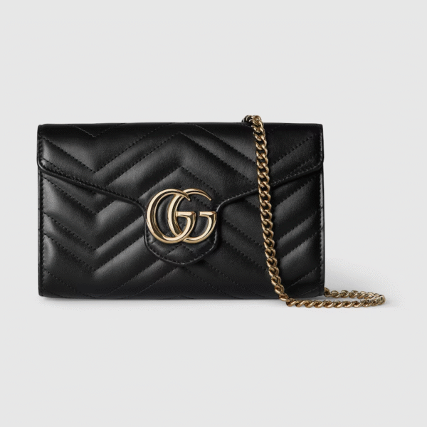 GG MARMONT WALLET ON CHAIN