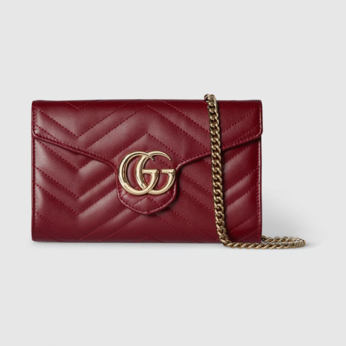 GG MARMONT WALLET ON CHAIN