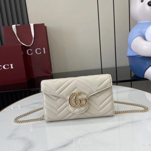 GG MARMONT WALLET ON CHAIN