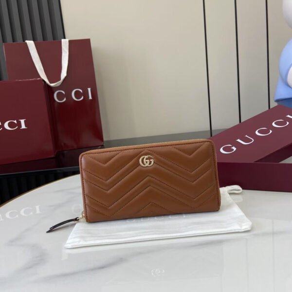 GG MARMONT ZIP AROUND WALLET