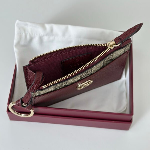 837966 AAE5E 6258 (2) GG MARMONT ZIP KEY POUCH