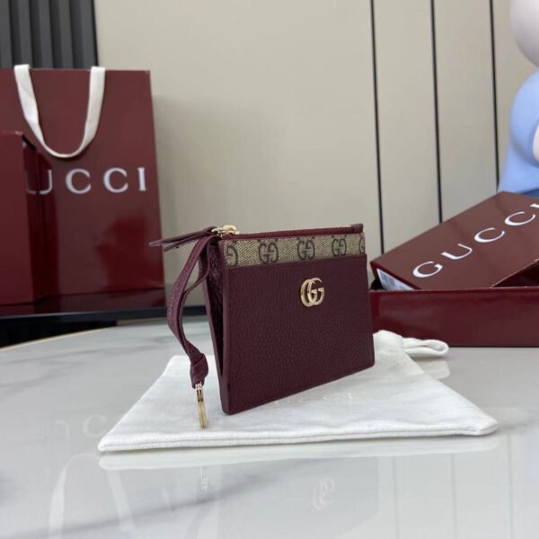 837966 AAE5E 6258 (4) GG MARMONT ZIP KEY POUCH