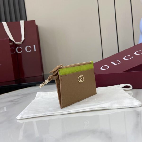 837966 AAE5F 2843 (5) GG MARMONT ZIP KEY POUCH