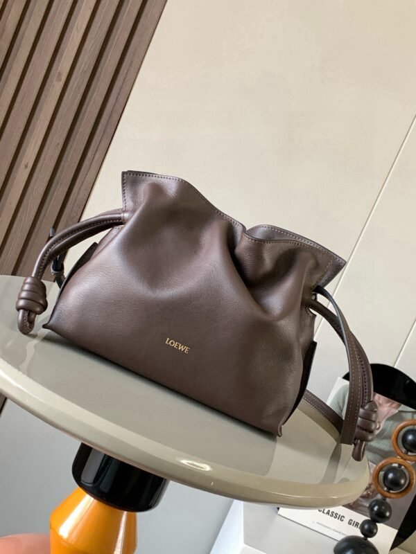 Mini Flamenco clutch in nappa calfskin