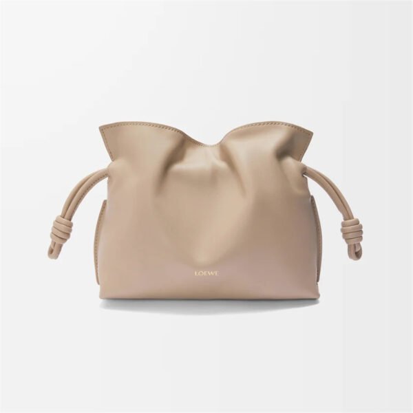 Mini Flamenco clutch in nappa calfskin