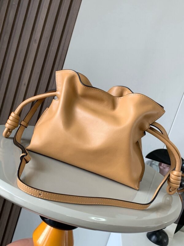 Mini Flamenco clutch in nappa calfskin