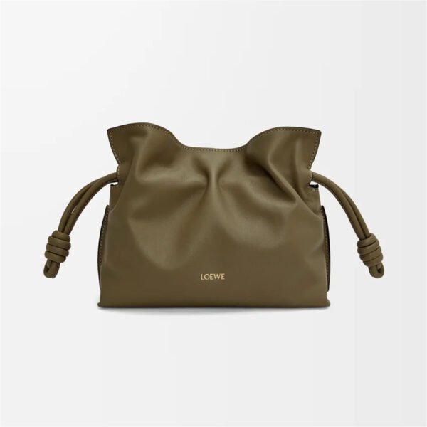 Mini Flamenco clutch in nappa calfskin