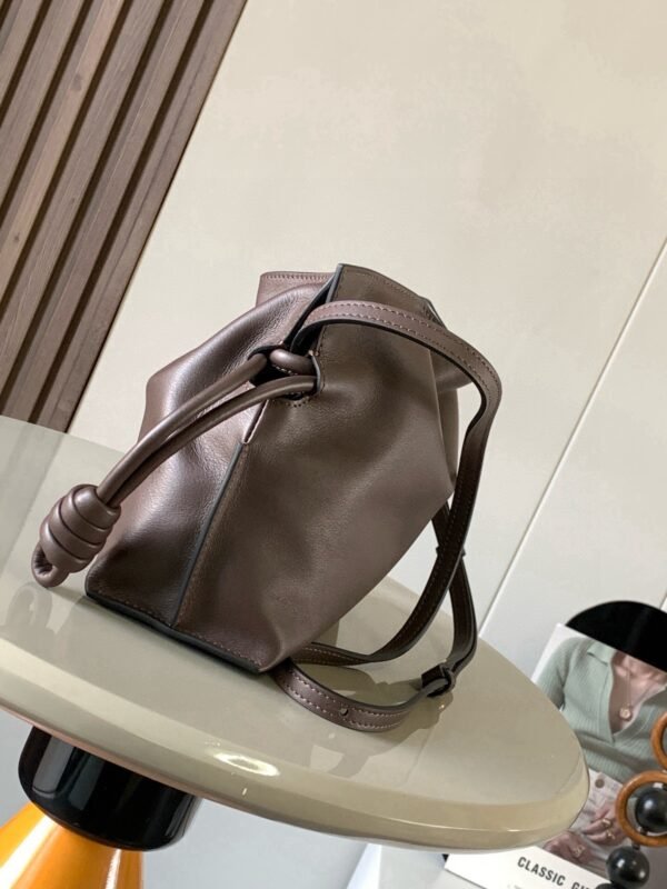 Mini Flamenco clutch in nappa calfskin