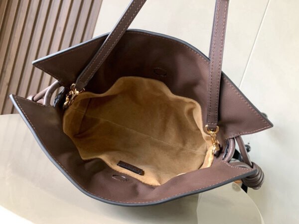 Mini Flamenco clutch in nappa calfskin