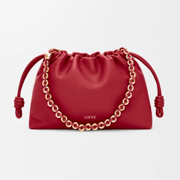 Medium Flamenco purse in mellow nappa lambskin