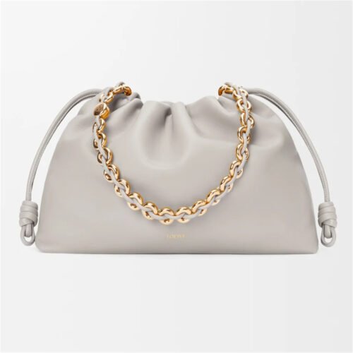 Large Flamenco purse in mellow nappa lambskin