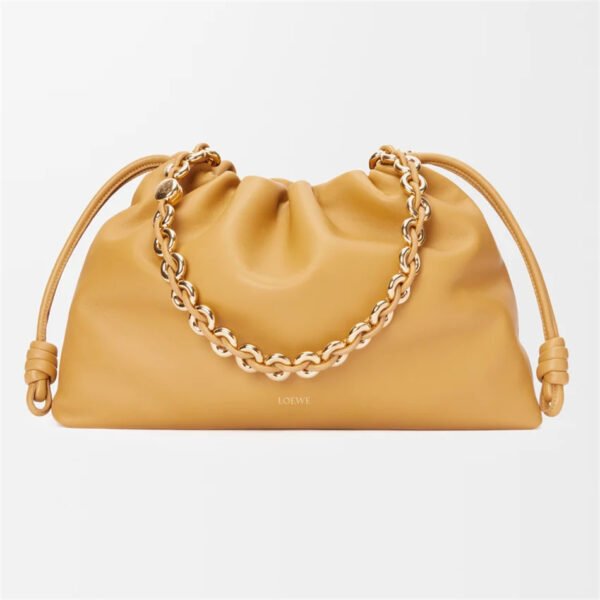 Large Flamenco purse in mellow nappa lambskin