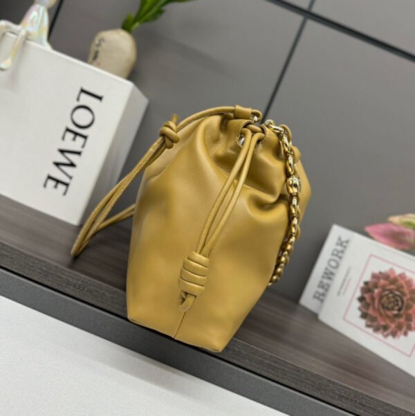 Large Flamenco purse in mellow nappa lambskin