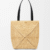Medium Puzzle Fold tote in raffia